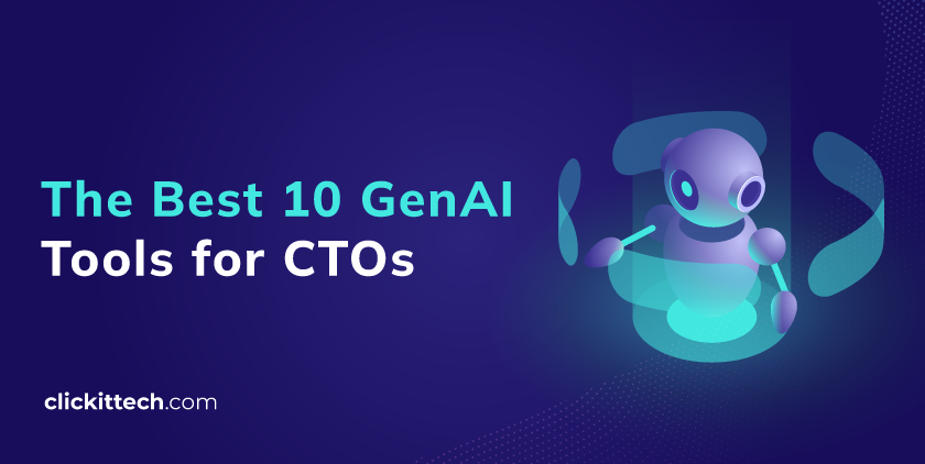 banner about the best 10 genai tools for ctos